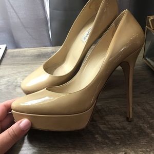Jimmy Choo nude heels 39
